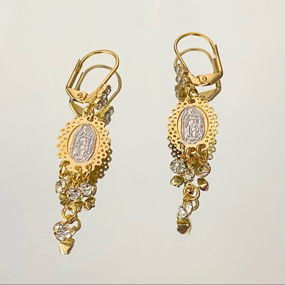 Our Lady of Guadalupe Earrings - Picture 4 of 5